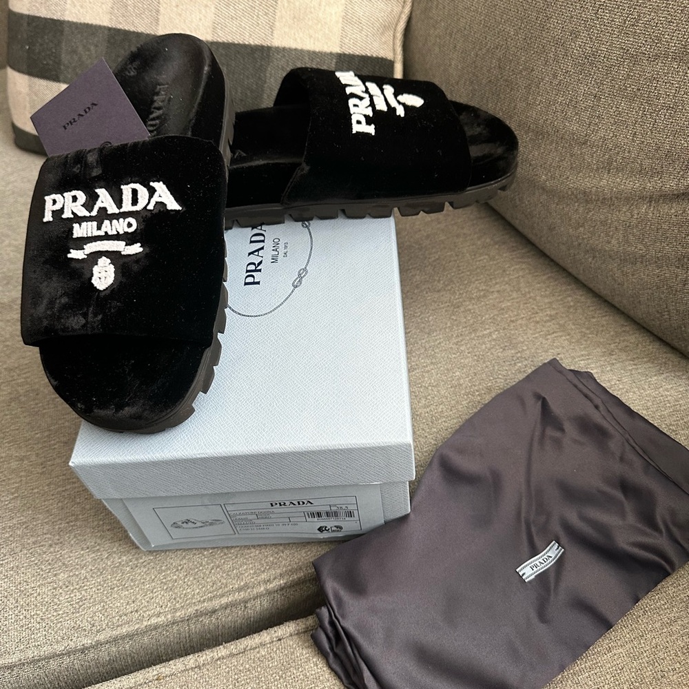Prada unisex slippers